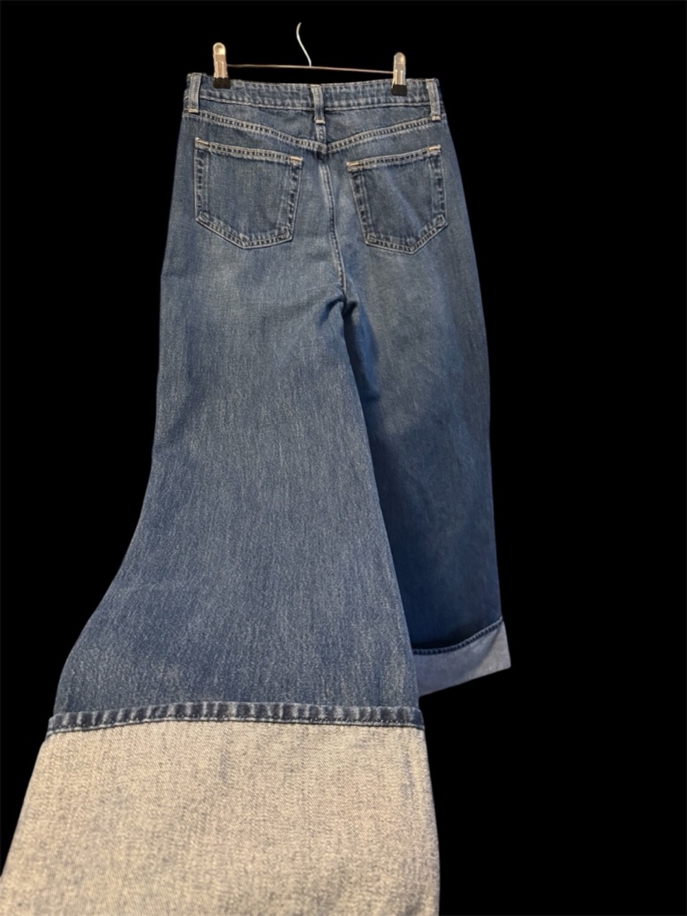 NWT 🌸 L'AGENCE Ultra-High Rise Wide-Leg Denim Jeans - Picture 4 of 9